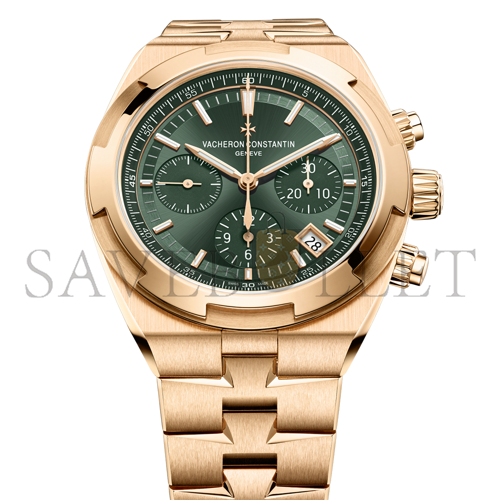 VACHERON CONSTANTIN OVERSEAS CHRONOGRAPH 42.5 MM PINK GOLD WATCH 5520V/210R-B966